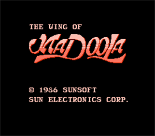 Madoola no Tsubasa - Screenshot - Game Title Image