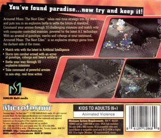 Armored Moon: The Next Eden - Box - Back Image