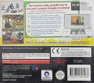 Petz: Monkeyz House - Box - Back Image