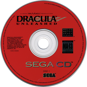 Dracula Unleashed - Disc Image
