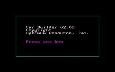 Car Builder - Screenshot - Game Title Image