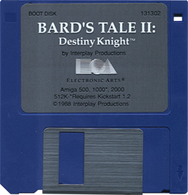 The Bard's Tale II: The Destiny Knight - Disc Image