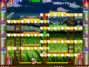 Super Burger Time - Screenshot - Gameplay Image