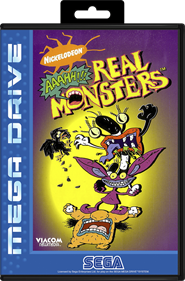 AAAHH!!! Real Monsters - Box - Front - Reconstructed Image