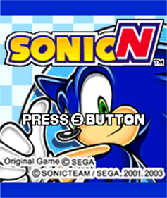 SonicN - Screenshot - Game Title Image