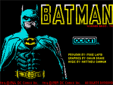 Hollywood featuring Batman & The Untouchables - Screenshot - Game Title Image