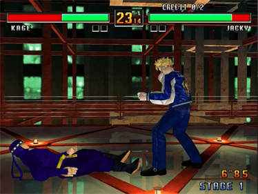 Virtua Fighter 3tb: Team Battle - Screenshot - Gameplay Image