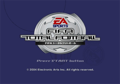 FIFA Total Football - Screenshot - Game Title Image