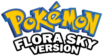 Pokémon Flora Sky - Clear Logo Image