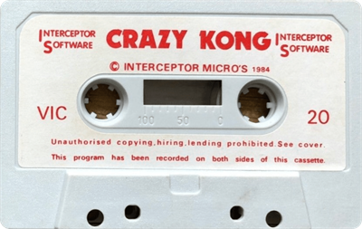 Crazy Kong - Cart - Front Image