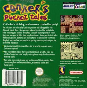 Conker's Pocket Tales - Box - Back Image