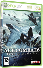 Ace Combat 6: Fires of Liberation - Box - 3D Image