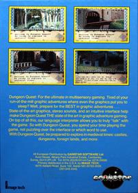 Dungeon Quest - Box - Back Image