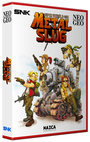 Metal Slug: Super Vehicle-001 - Box - 3D Image