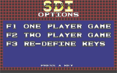 SDI: Now the Odds are Even - Screenshot - Game Select Image