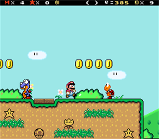 Super Mario World: A Super Mario Adventure - Screenshot - Gameplay Image