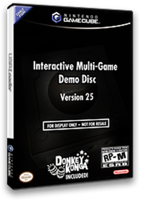 Interactive Multi-Game Demo Disc Version 25 - Box - 3D Image