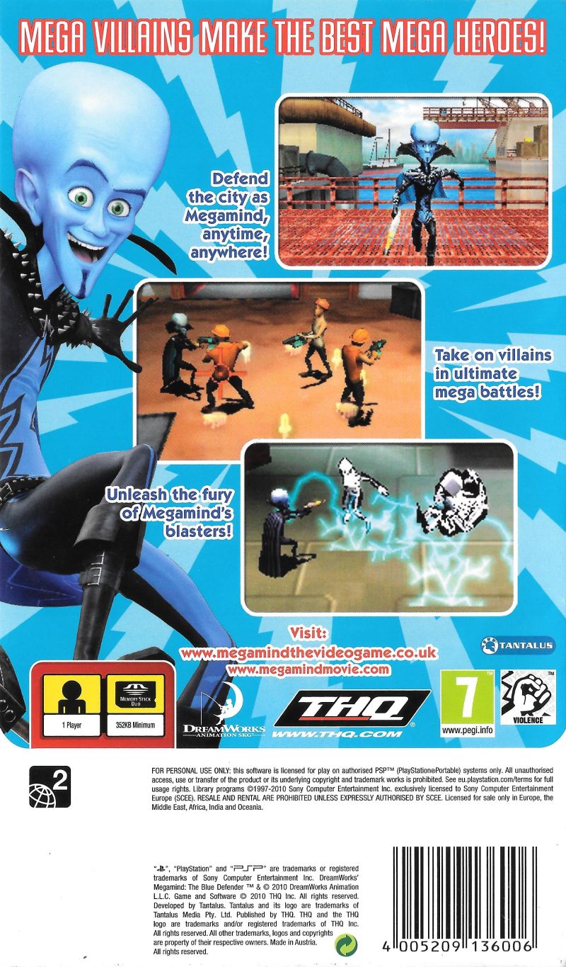 Журнал мегамозг. Игра Мегамозг на ПСП. Мегамозг игра Xbox 360. Мегамозг Blu Defender. Megamind the Blue Defender PSP.