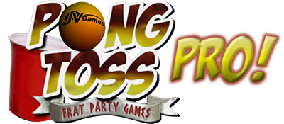 Pong Toss Pro! Frat Party Games - Clear Logo Image