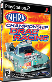 NHRA Championship Drag Racing - Box - 3D Image