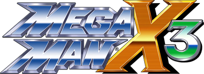 Mega Man X3 - Clear Logo Image