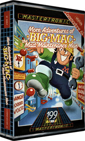 More Adventures of Big Mac: The Mad Maintenance Man - Box - 3D Image