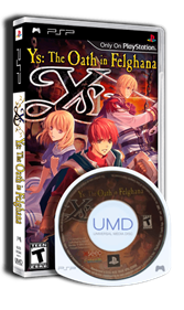 Ys: The Oath in Felghana - Box - 3D Image