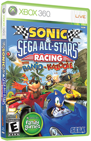 Sonic & SEGA All-Stars Racing with Banjo-Kazooie - Box - 3D Image