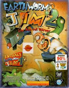 Earthworm Jim 1 & 2: The Whole Can 'O Worms - Box - Front Image