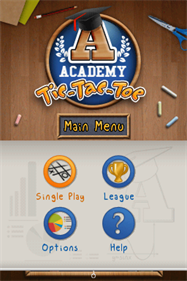 Academy: Tic-Tac-Toe - Screenshot - Game Title Image