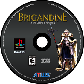 Brigandine: The Legend of Forsena - Fanart - Disc Image