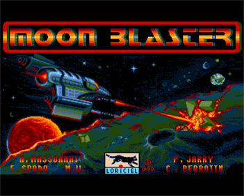 Moon Blaster - Screenshot - Game Title Image