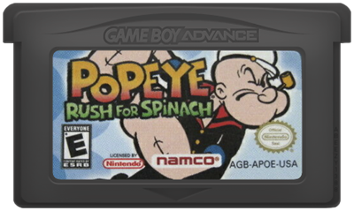 Popeye: Rush for Spinach - Cart - Front Image