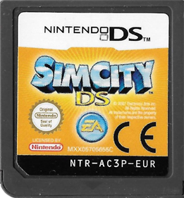 SimCity DS - Cart - Front Image