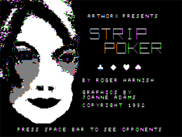 Strip Poker: A Sizzling Game of Chance - Screenshot - Game Title Image