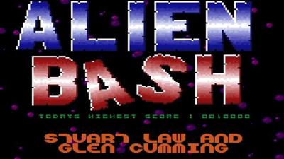 Alien Bash - Screenshot - Game Title Image