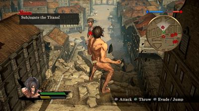 Attack on Titan: Wings of Freedom - Screenshot - Gameplay Image