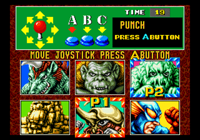 King of the Monsters - Screenshot - Game Select Image