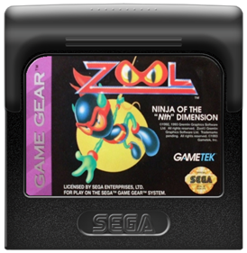 Zool: Ninja of the "Nth" Dimension - Fanart - Cart - Front Image