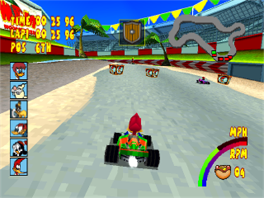 Woody Woodpecker Racing - Screenshot - Gameplay Image