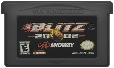 NFL Blitz 2002 - Cart - Front Image