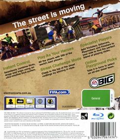 FIFA Street 3 - Box - Back Image