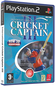 International Cricket Captain III - Box - 3D Image