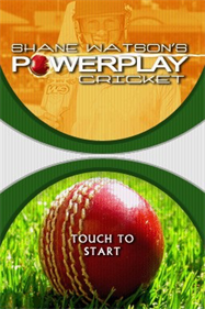 Freddie Flintoff's Power Play Cricket - Screenshot - Game Title Image