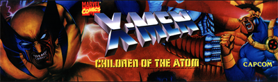 X-Men: Children of the Atom - Arcade - Marquee Image