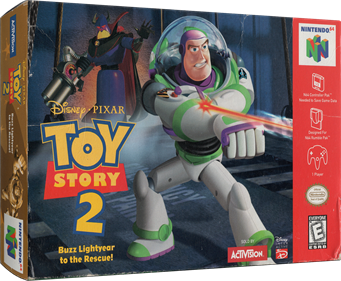 Toy Story 2: Buzz Lightyear to the Rescue! - Box - 3D Image