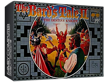 The Bard's Tale II: The Destiny Knight - Box - 3D Image