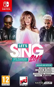Let's Sing 2019 - Box - Front Image