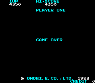 Dodge Man - Screenshot - Game Over Image