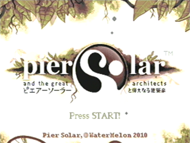 Pier Solar and the Great Architects - Screenshot - Game Title Image